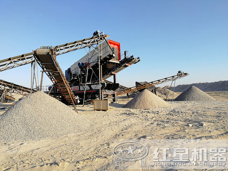 機(jī)制砂用戶現(xiàn)場，多個(gè)現(xiàn)場可提供就近安排參觀
